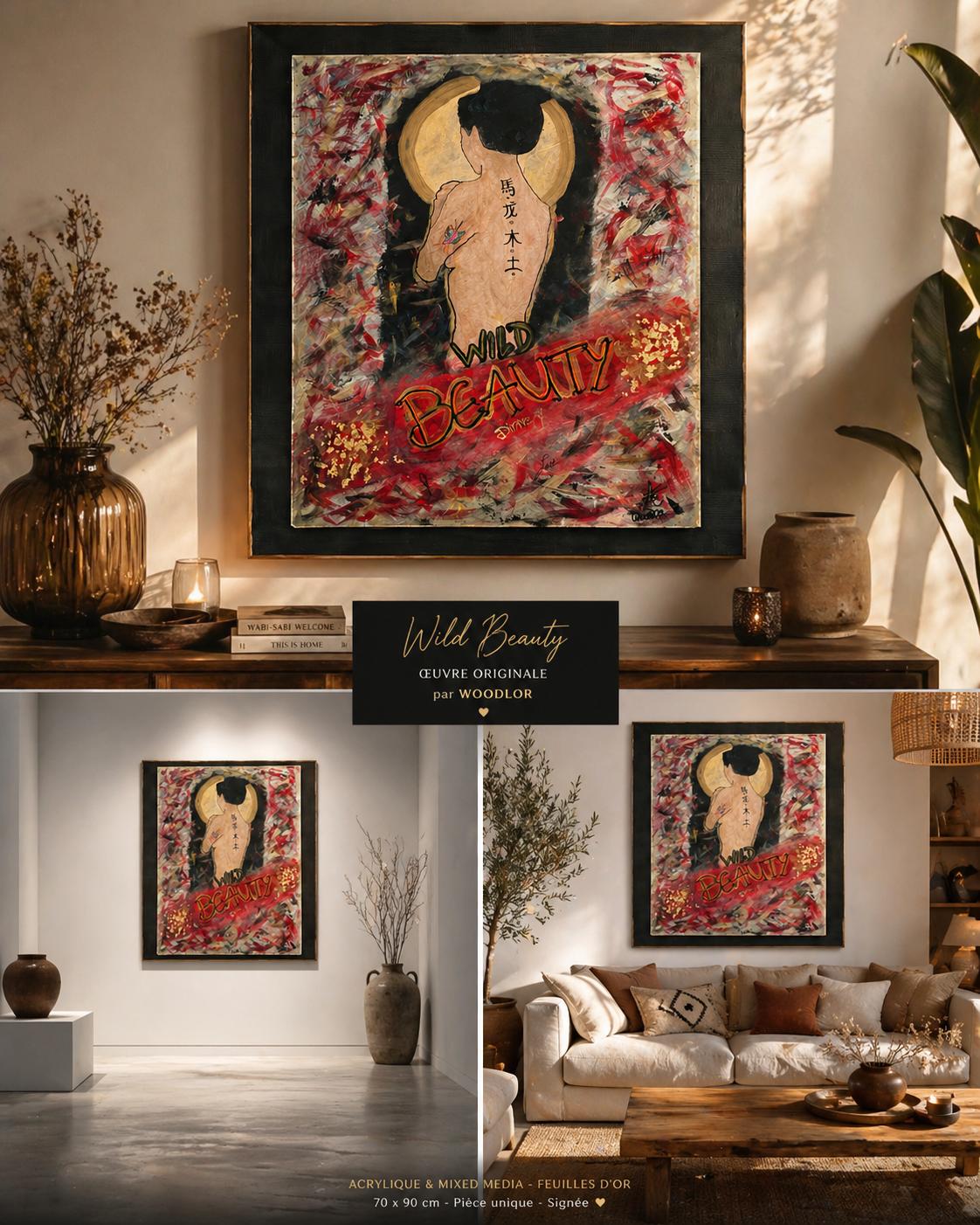 WILD BEAUTY – Œuvre originale